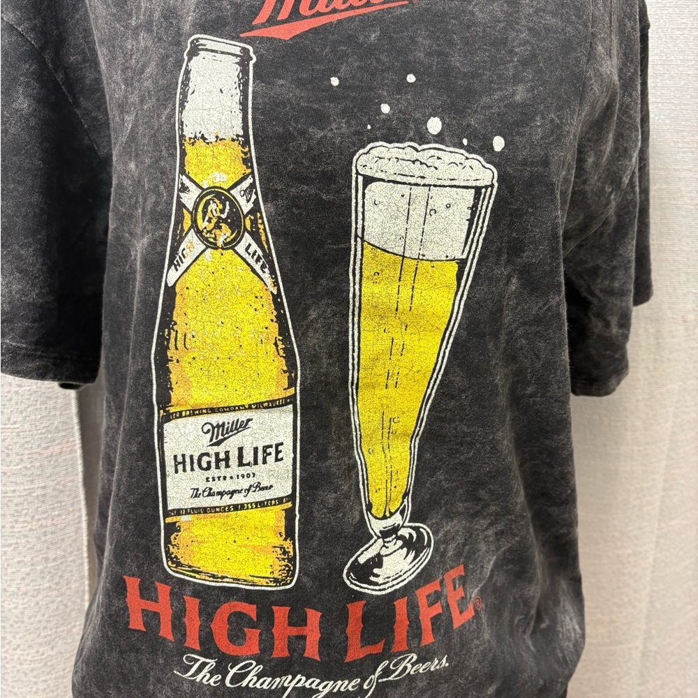 Miller High Life Women’s T-shirt |Tye Dye |Vintage look |Size XL - Picture 3 of 13